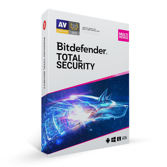 McAfee Total Protection 1-Year | 3-Device (Windows/Mac OS/Android/iOS)